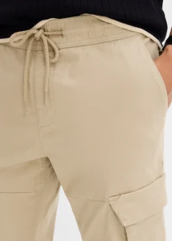 bonprix Pantalon jogger cargo droit, Regular|Homme Pantalons