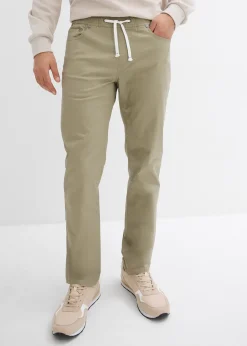 bonprix Pantalon jogger droit et extensible, regular|Homme Pantalons