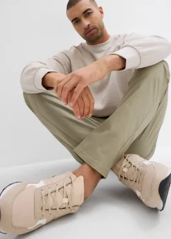 bonprix Pantalon jogger droit et extensible, regular|Homme Pantalons