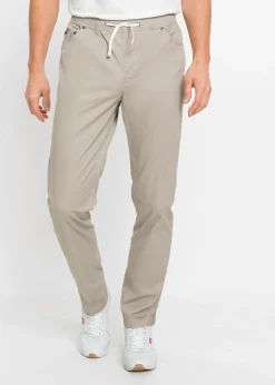 bonprix Pantalon jogger droit et extensible, regular|Homme Pantalons