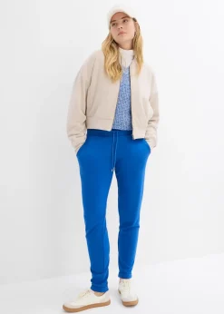 Femme bonprix Pantalons|Pantalon jogger en viscose mélangée