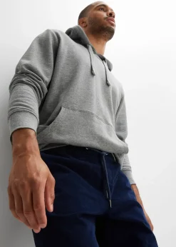 Homme bonprix Pantalons|Pantalon jogger Regular en velours côtelé, droit