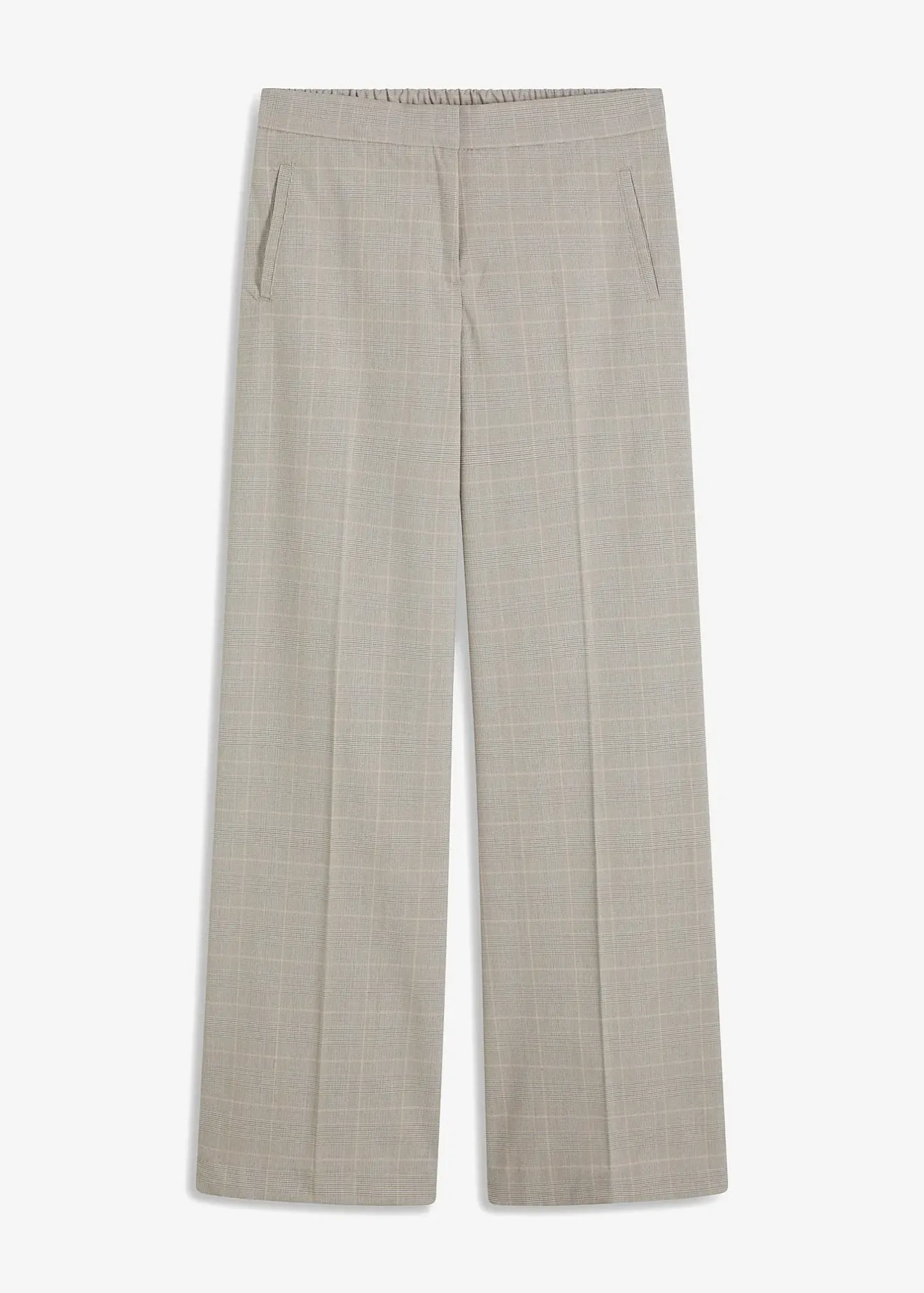 Femme bonprix Tailles Petite|Pantalons|Pantalon large à carreaux écossais