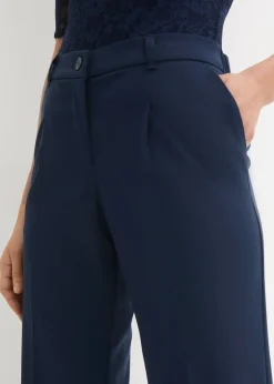bonprix Pantalon large à pinces|Femme Pantalons|Tailles Petite