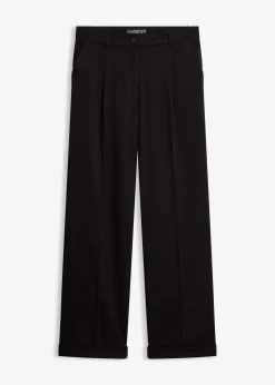 Femme bonprix Pantalons|Tailles Petite|Pantalon large à pinces
