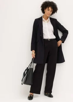 Femme bonprix Pantalons|Tailles Petite|Pantalon large à pinces