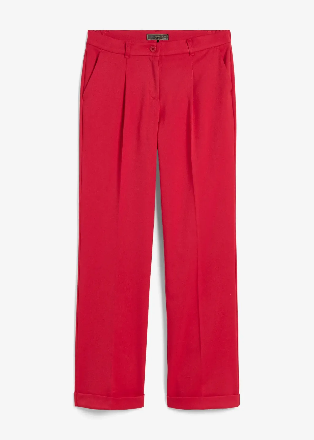 bonprix Pantalon large à pinces|Femme Tailles Petite