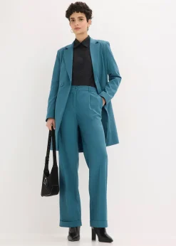 bonprix Pantalon large à pinces|Femme Pantalons