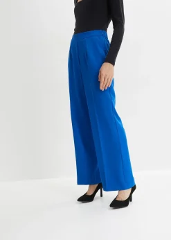 Femme bonprix Pantalons|Pantalon large à pinces