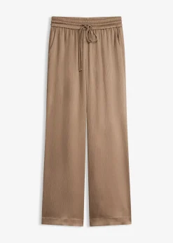 Femme bonprix Tailles Petite|Pantalon large à taille élastiquée