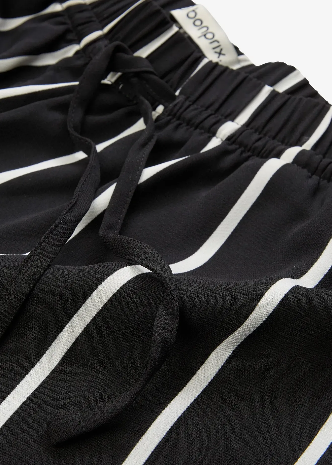 bonprix Pantalon large en crêpe léger|Femme Pantalons