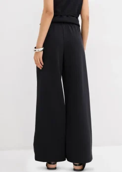 Femme bonprix Deux Pièces & Ensembles|Pantalons|Pantalon large en maille piquée