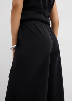 Femme bonprix Deux Pièces & Ensembles|Pantalons|Pantalon large en maille piquée