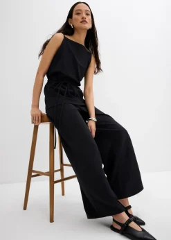 Femme bonprix Deux Pièces & Ensembles|Pantalons|Pantalon large en maille piquée