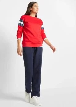 Femme bonprix Sweats|Pantalons|Pantalon large en polaire