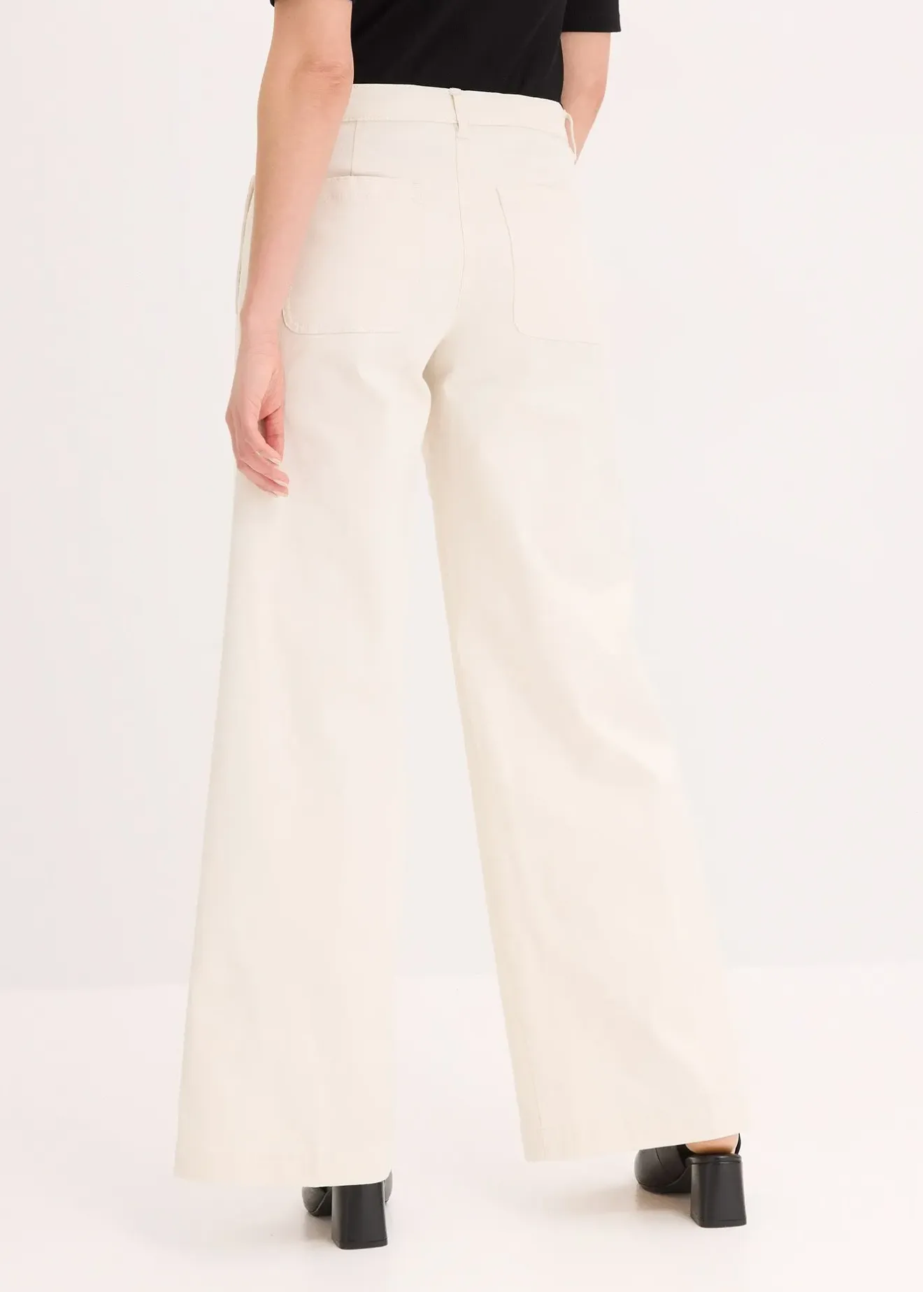 Femme bonprix Pantalons|Pantalon large et extensible