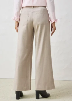 Femme bonprix Premium|Pantalons|Pantalon large, style 5 poches