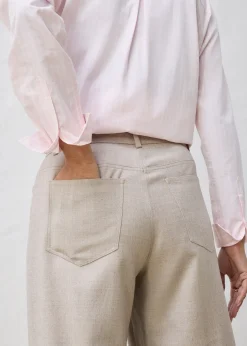 Femme bonprix Premium|Pantalons|Pantalon large, style 5 poches