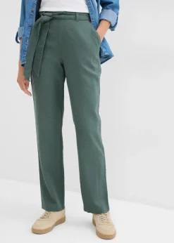 bonprix Pantalon léger à taille élastiquée|Femme Pantalons