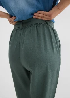 bonprix Pantalon léger à taille élastiquée|Femme Pantalons