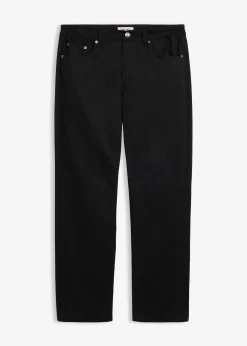 bonprix Pantalon loose et extensible à taille élastiquée, droit|Homme Pantalons