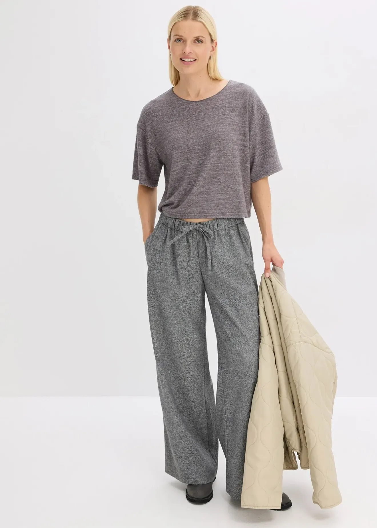 Femme bonprix Pantalons|Pantalon palazzo