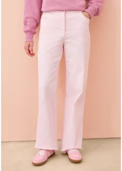 Femme bonprix Pantalons|Pantalon palazzo à taille haute et élastiquée