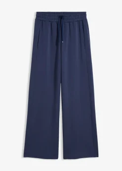 Femme bonprix Pantalons|Pantalon palazzo doux en néoprène