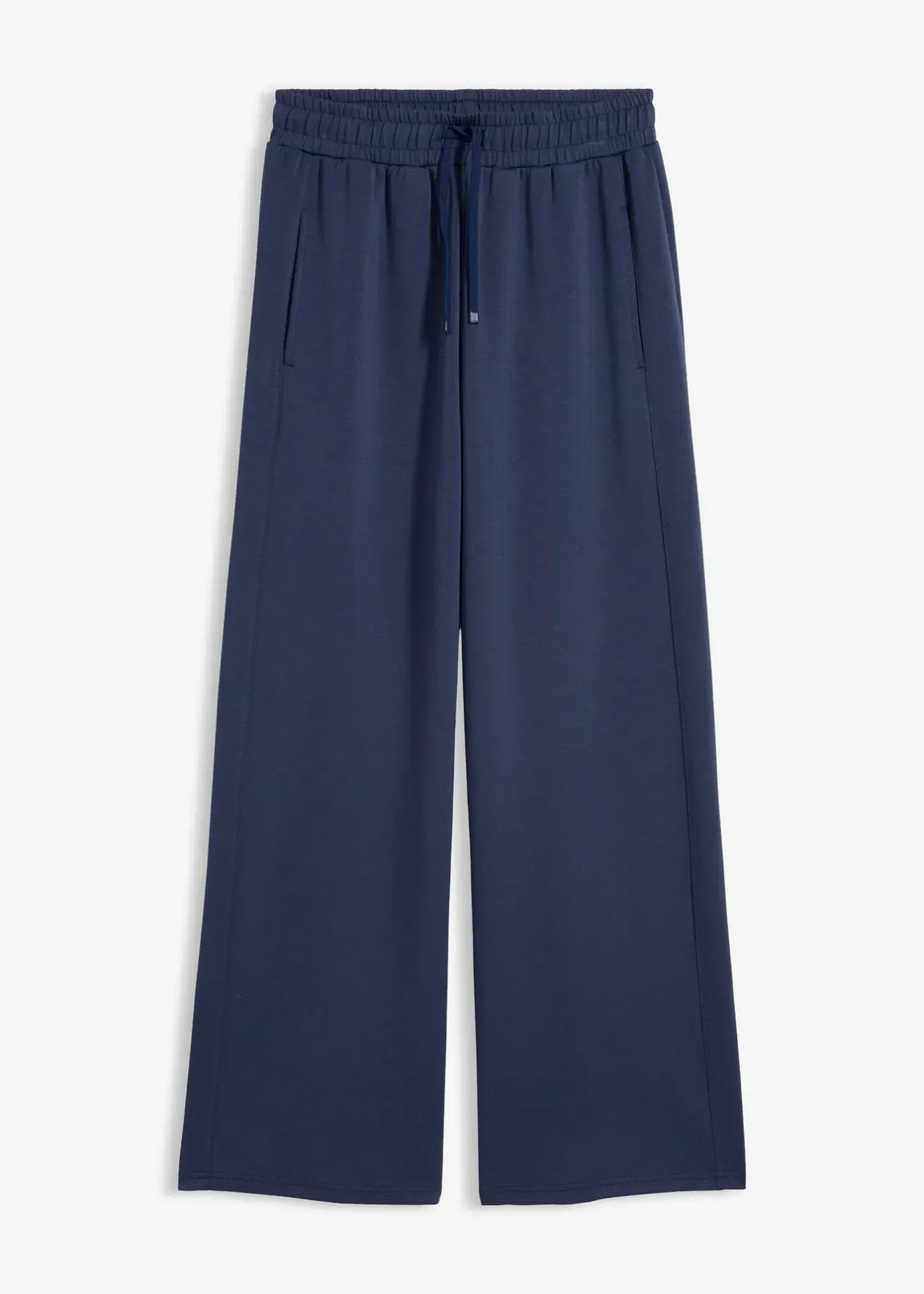 Femme bonprix Pantalons|Pantalon palazzo doux en néoprène