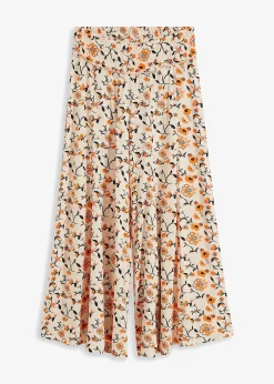 Femme bonprix Tailles Petite|Pantalon palazzo en viscose fluide