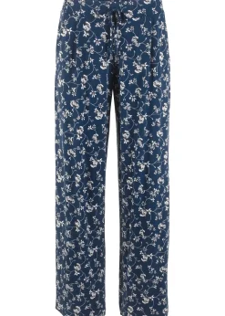 Femme bonprix Pantalons|Pantalon palazzo en viscose extensible