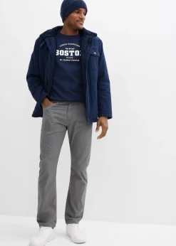 bonprix Pantalon regular en twill, droit, 100% coton|Homme Pantalons