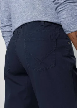 bonprix Pantalon regular en twill, droit, 100% coton|Homme Pantalons