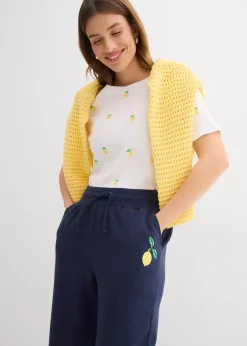 Femme bonprix Vêtements De Sport|Sweats|Pantalon sweat 100% coton