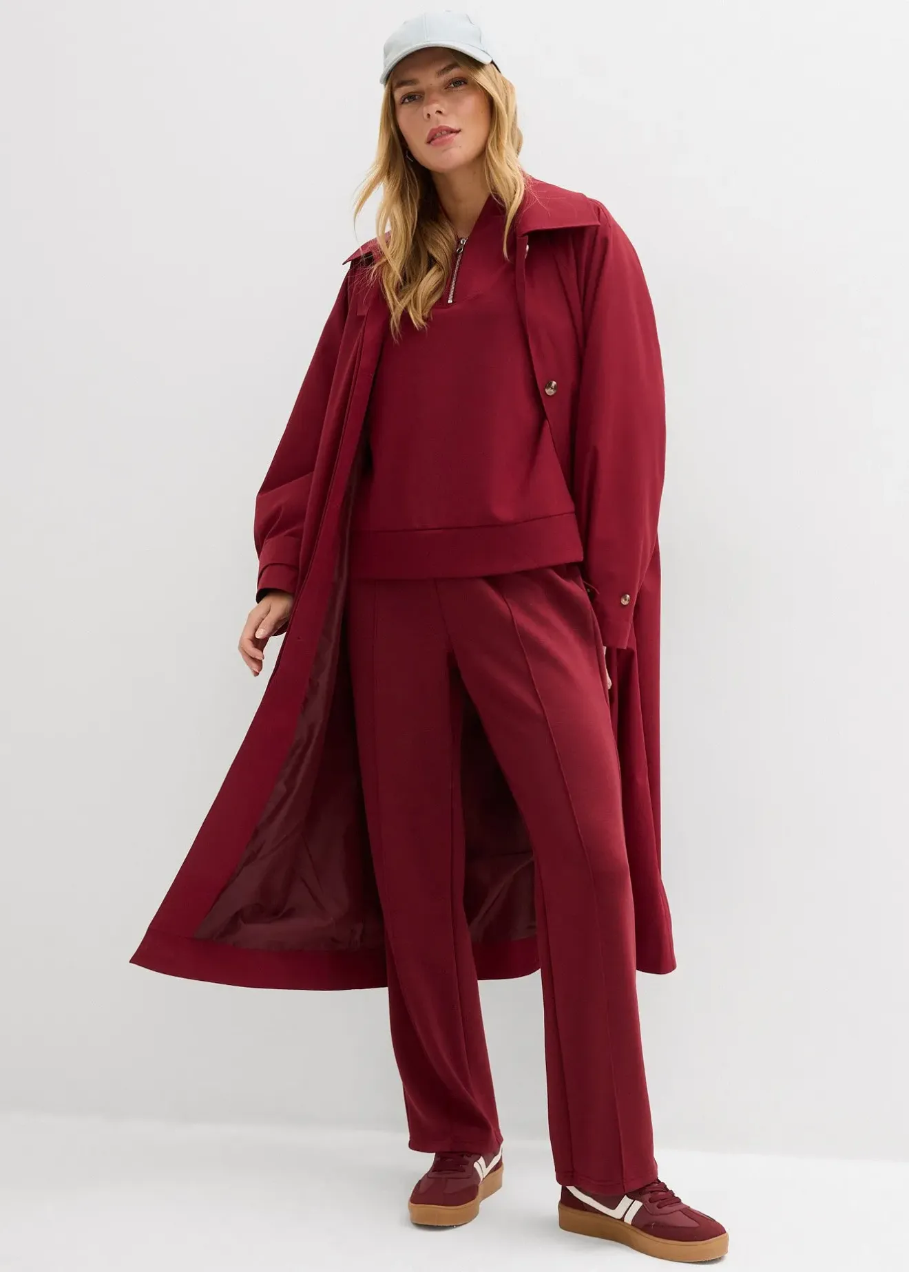 bonprix Pantalon sweat doux|Femme Sweats|Pantalons