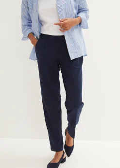 Femme bonprix Pantalons|Pantalon taille élastiquée