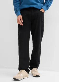 Homme bonprix Vêtements Thermiques|Pantalons|Pantalon thermique, droit et décontracté, taille élastiquée