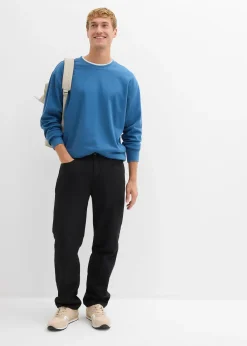 Homme bonprix Vêtements Thermiques|Pantalons|Pantalon thermique, droit et décontracté, taille élastiquée