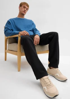 Homme bonprix Vêtements Thermiques|Pantalons|Pantalon thermique, droit et décontracté, taille élastiquée