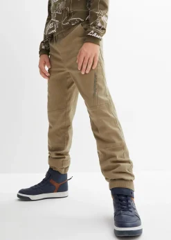 bonprix Pantalon thermique et ample à taille élastiquée et doublure en jersey|Enfant Vêtements Enfant|Garçons 9-16 Ans·Vestes Outdoor