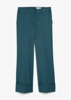 Femme bonprix Premium|Pantalons|Pantalon évasé avec laine