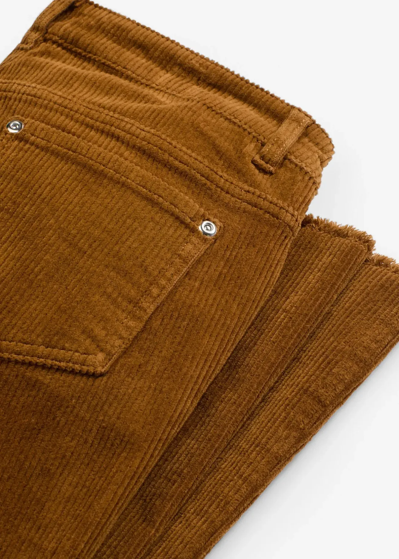 Femme bonprix Pantalons|Pantalon évasé en velours côtelé