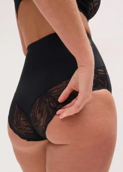 bonprix Panty sculptant à dentelle, maintien modéré|Femme Lingerie Sculptante|Bas