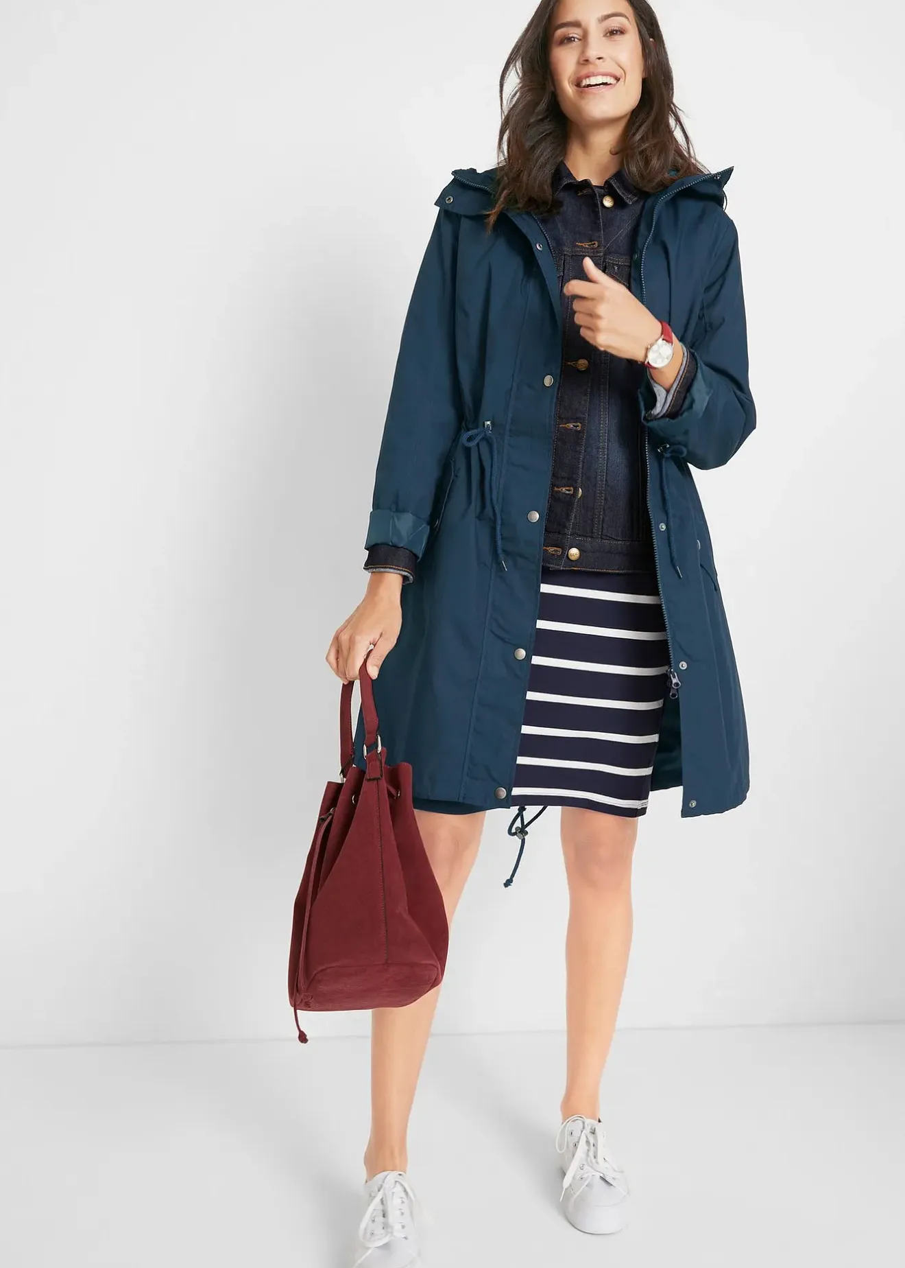 bonprix Parka à capuche|Femme Vestes & Manteaux