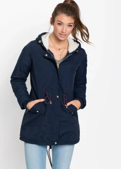 Femme bonprix Vestes & Manteaux|Parka avec doublure peluche