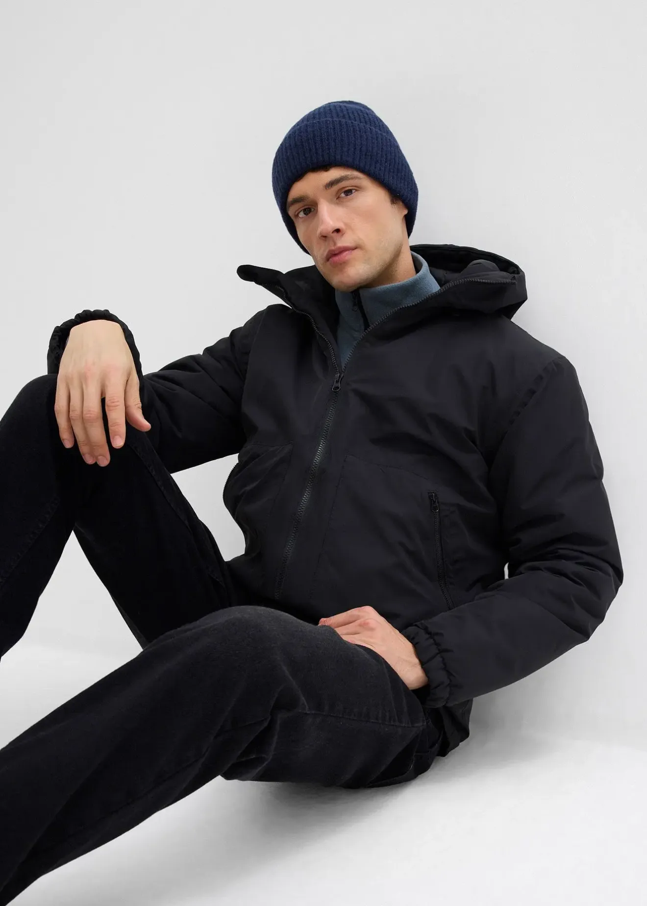 Homme bonprix Vestes|Parka chaude et doublée, déperlante