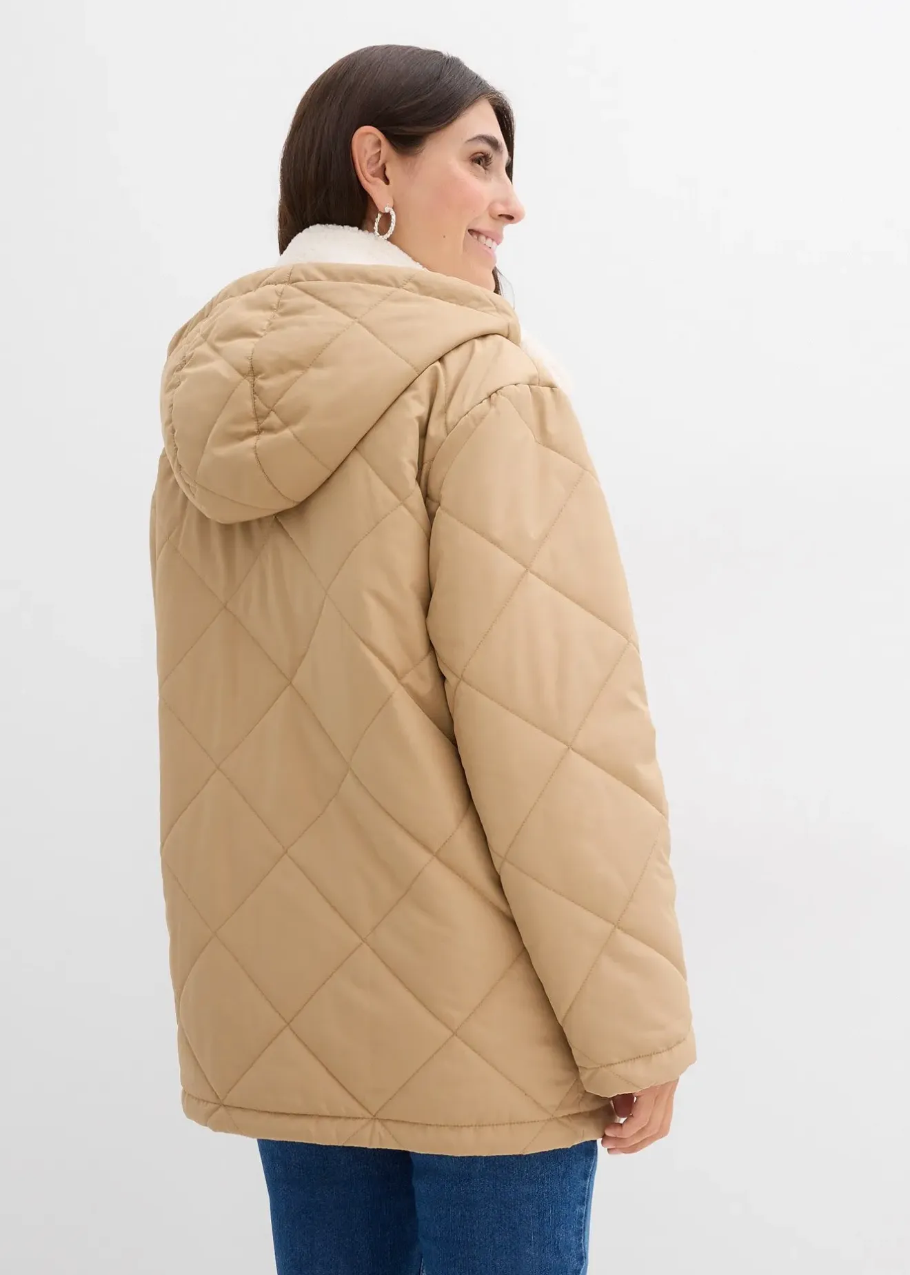bonprix Parka de grossesse et de portage 6-en-1 avec gilet sans manches amovible|Femme Femme Enceinte