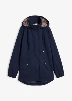 Femme bonprix Vestes & Manteaux|Parka de mi-saison en coton avec capuche imprimée