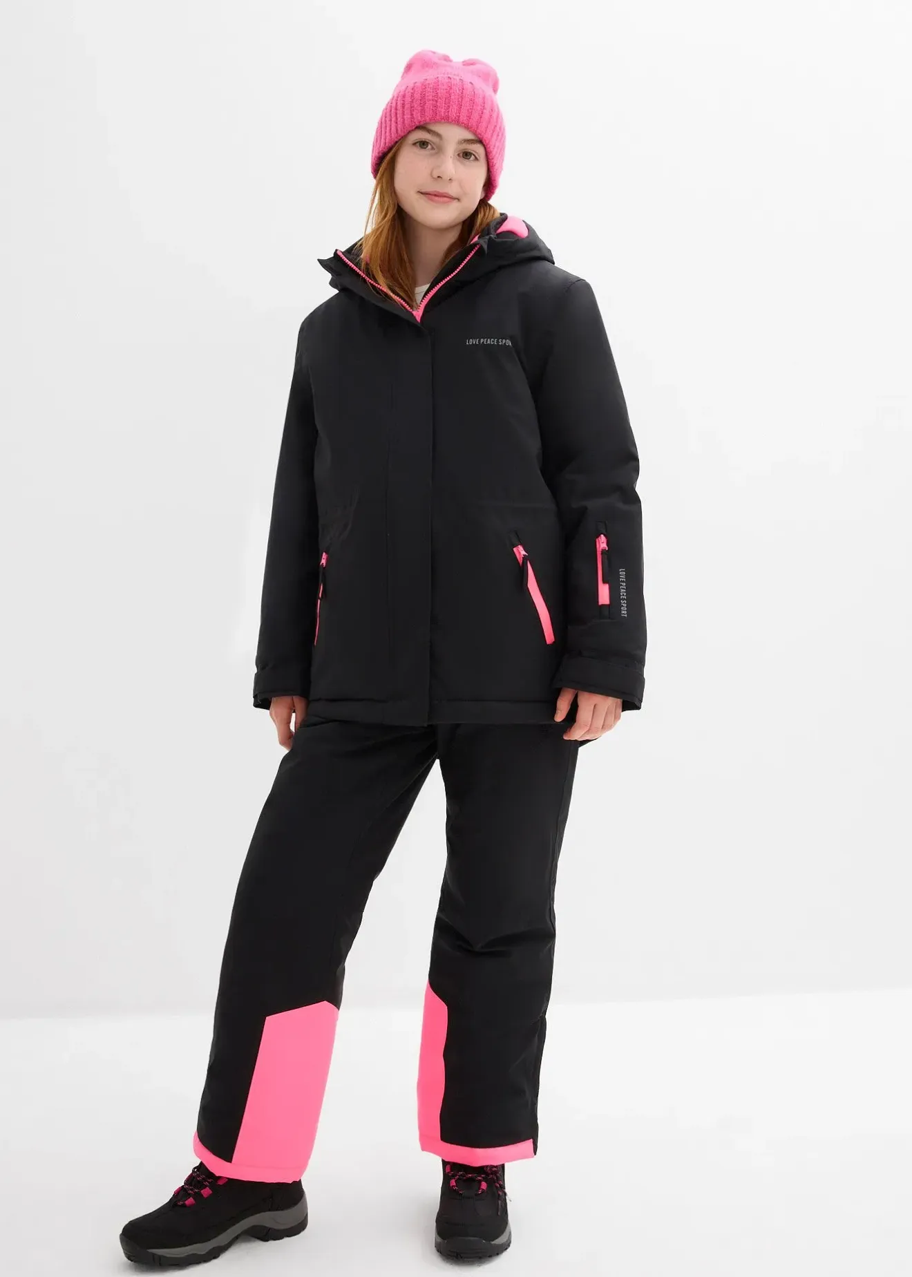 Enfant bonprix Vêtements Enfant|Filles 9-16 Ans·Vestes Outdoor|Parka de ski imperméable à détails sportifs