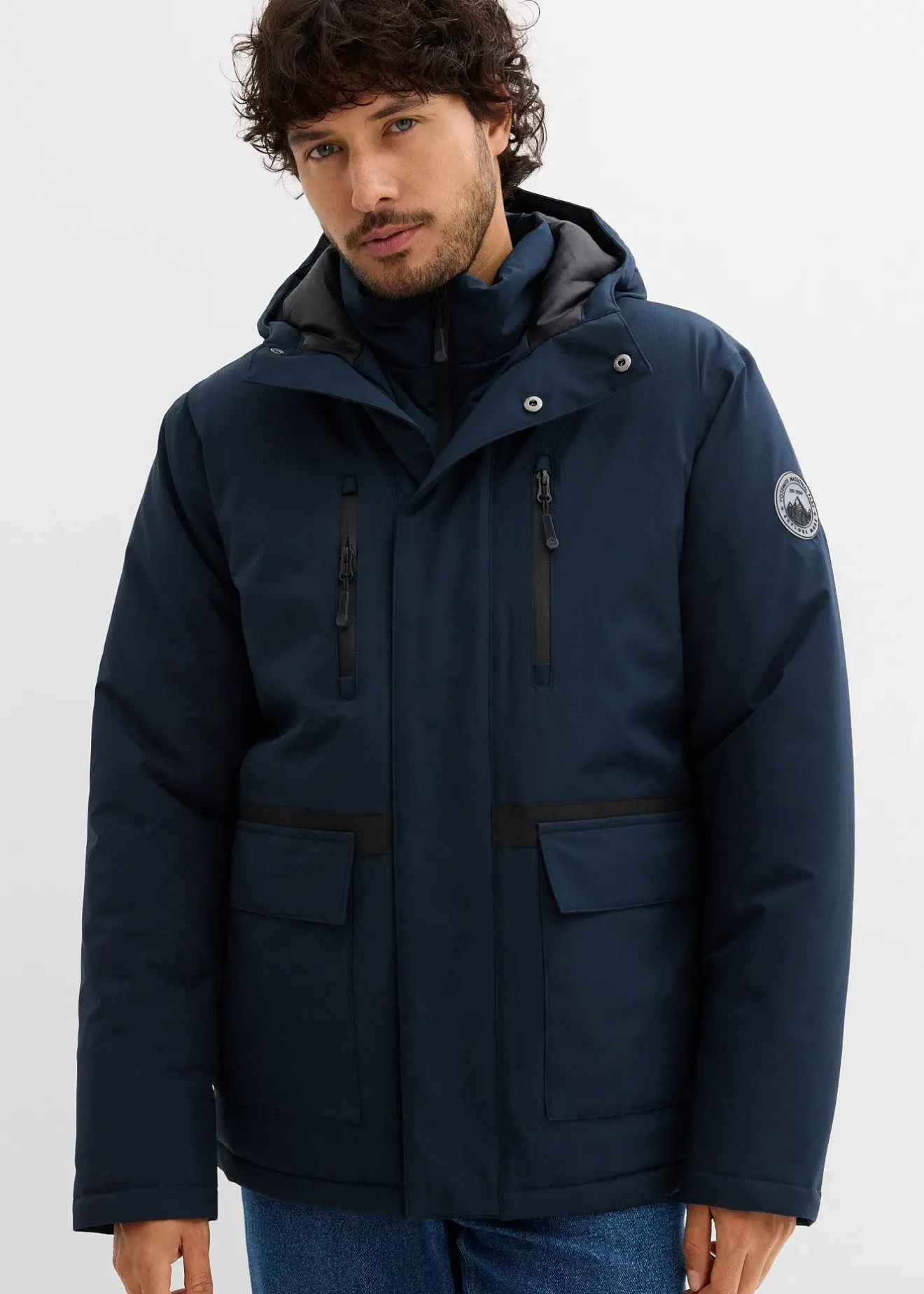 Homme bonprix Vêtements De Plein Air|Vestes|Parka d’hiver imperméable et coupe-vent